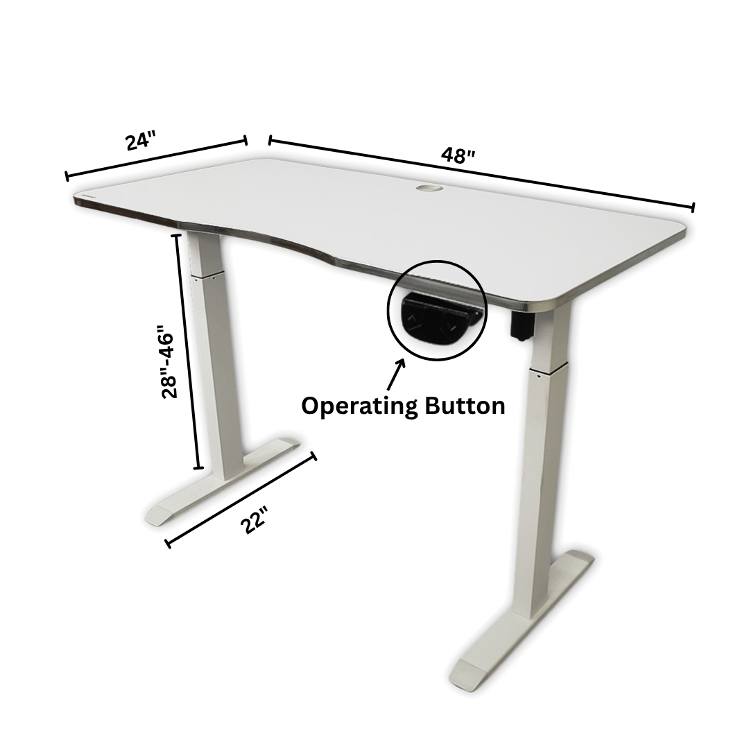 Electric Height-Adjustable Elevating Desk (FT-Y101) Black