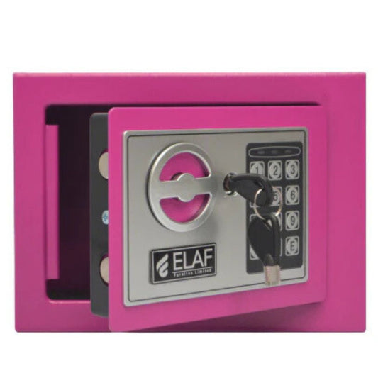 ELAF Small Safety Box with Electronic Keypad (FT-L17ET) Pink - best office chair in bangladesh, executive chair for office, childs table and chair set, Gaming Chair, Digital Safety Locker, Bar Stool, leather boss chair, Restaurant Chair, Large Antique Wall Mirror -Furnitex Limited