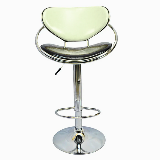 Bar Stool (FT-BL1) Glossy Off White
