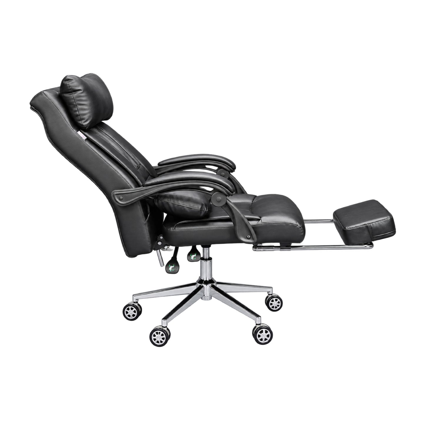 Revolving Office Chair with Footrest and Pillow (FT-HB859) Black