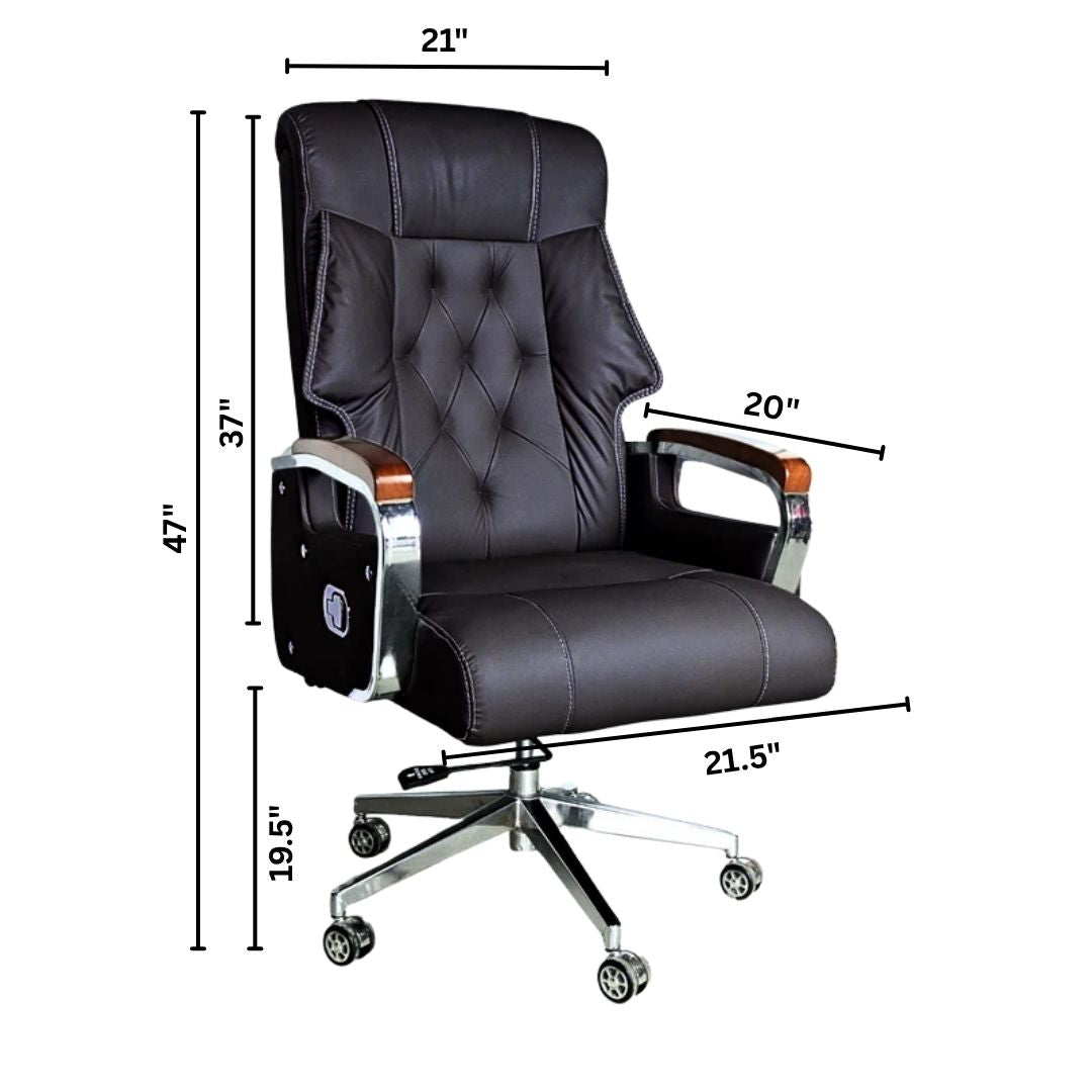Comfortable Luxury Boss Chair (FT-H186) Black