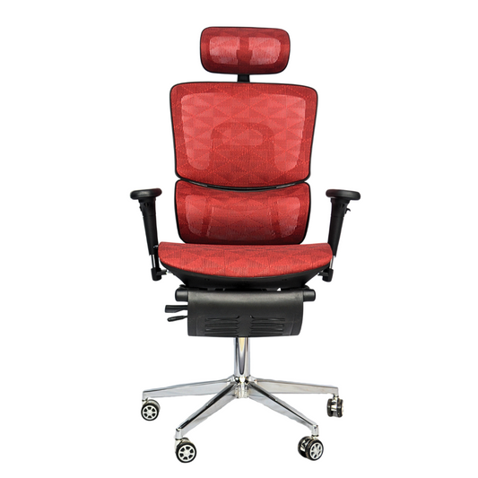 Complete Multifunction Chair (FT-B995) Red - best office chair in bangladesh, executive chair for office, childs table and chair set, Gaming Chair, Digital Safety Locker, Bar Stool, leather boss chair, Restaurant Chair, Large Antique Wall Mirror -Furnitex Limited