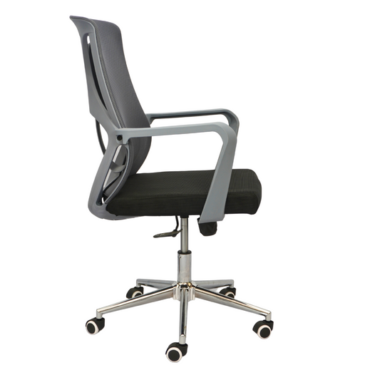 Multiple Uses Hydraulic Chair (FT-J161B) Gray - best office chair in bangladesh, executive chair for office, childs table and chair set, Gaming Chair, Digital Safety Locker, Bar Stool, leather boss chair, Restaurant Chair, Large Antique Wall Mirror -Furnitex Limited
