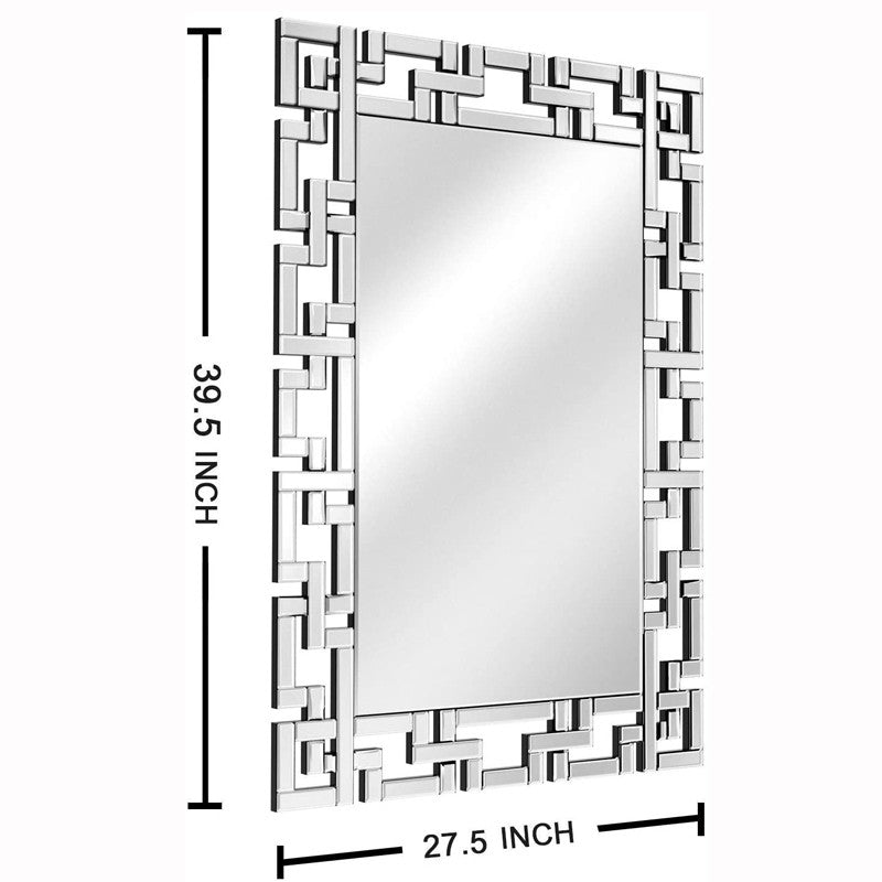 Art Decorative Wall Mirrors Large Grecian Venetian Mirror for Hotel Home Vanity Sliver Mirror 31.5" W x47" H - best office chair in bangladesh, executive chair for office, childs table and chair set, Gaming Chair, Digital Safety Locker, Bar Stool, leather boss chair, Restaurant Chair, Large Antique Wall Mirror -Furnitex Limited