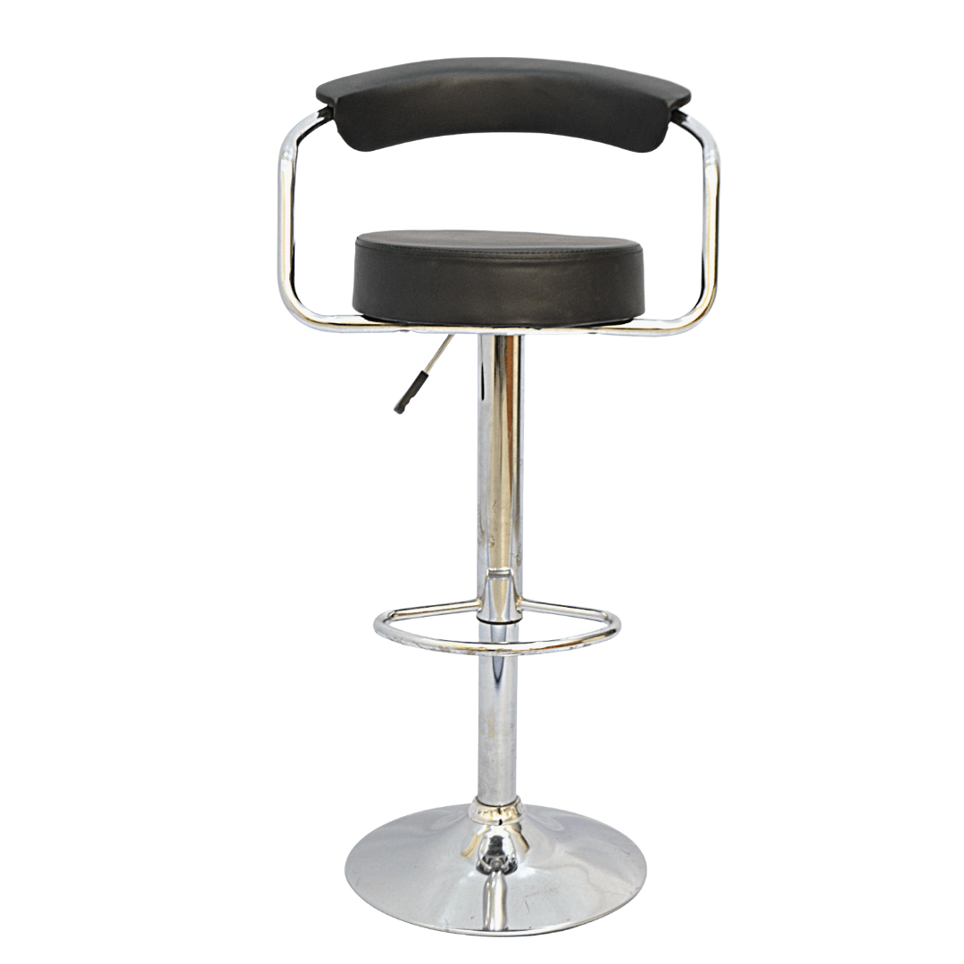 BAR STOOL (FT-BS319) Black - best office chair in bangladesh, executive chair for office, childs table and chair set, Gaming Chair, Digital Safety Locker, Bar Stool, leather boss chair, Restaurant Chair, Large Antique Wall Mirror -Furnitex Limited