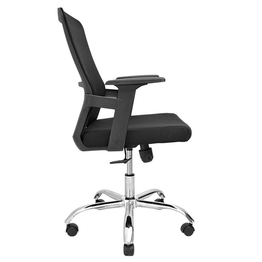 Hydraulic Chair (FT-5001) Black - best office chair in bangladesh, executive chair for office, childs table and chair set, Gaming Chair, Digital Safety Locker, Bar Stool, leather boss chair, Restaurant Chair, Large Antique Wall Mirror -Furnitex Limited