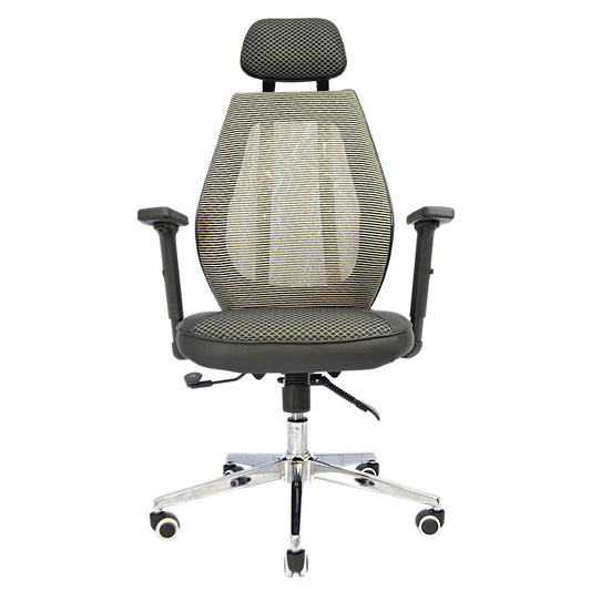 Revolving Office Chair (FT-HB860) Black - best office chair in bangladesh, executive chair for office, childs table and chair set, Gaming Chair, Digital Safety Locker, Bar Stool, leather boss chair, Restaurant Chair, Large Antique Wall Mirror -Furnitex Limited