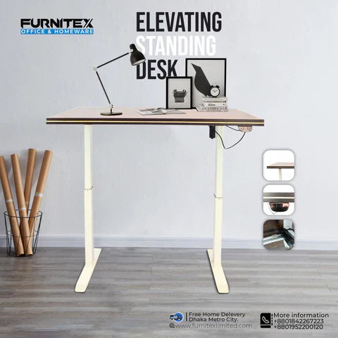 Electric Height Adjustable Elevating Desk Furnitex Limited