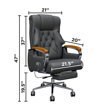 Comfortable Luxury Boss Chair (FT-H186) Black