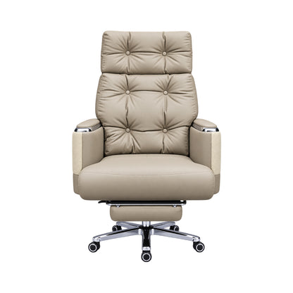 Executive Luxury Boss Chair with Footrest (FT-H0630) Chocolate