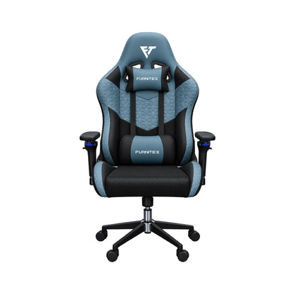 FURNITEX - Gaming Chair with 4D Armrest (FT-Tectonic 001) Slate Blue