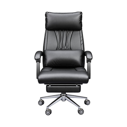 Revolving Office Chair with Footrest and Pillow (FT-HB859) Black