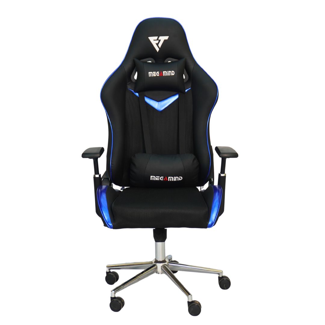 Gaming Chair Megamind with 4D Armrest (FT-G2) Glossy Blue