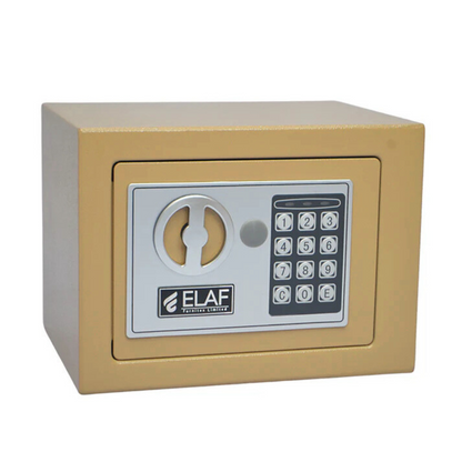 ELAF Small Safety Box with Electronic Keypad (FT-L17ET) Cream