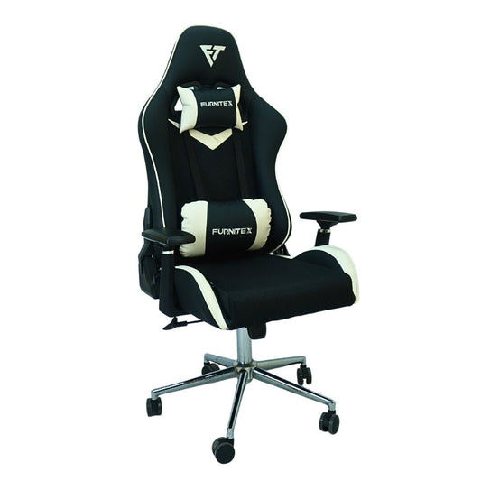 FURNITEX - Gaming Chair with 4D Armrest (FT-G2) White Mate