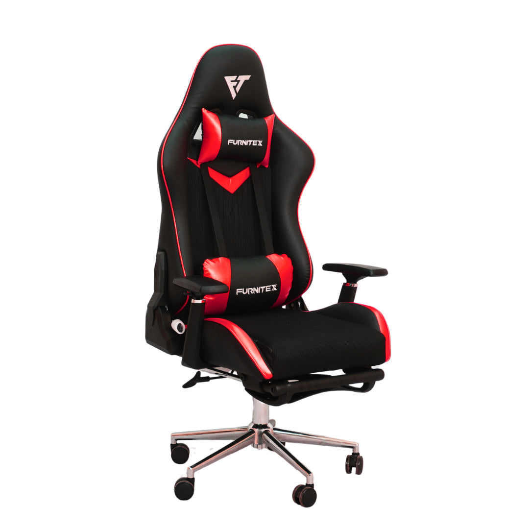FURNITEX - Gaming Chair with 4D Armrest (FT-G2 PRO) Red