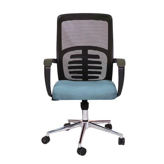 Hydraulic Chair (FT-J166-B) Gray Fabric