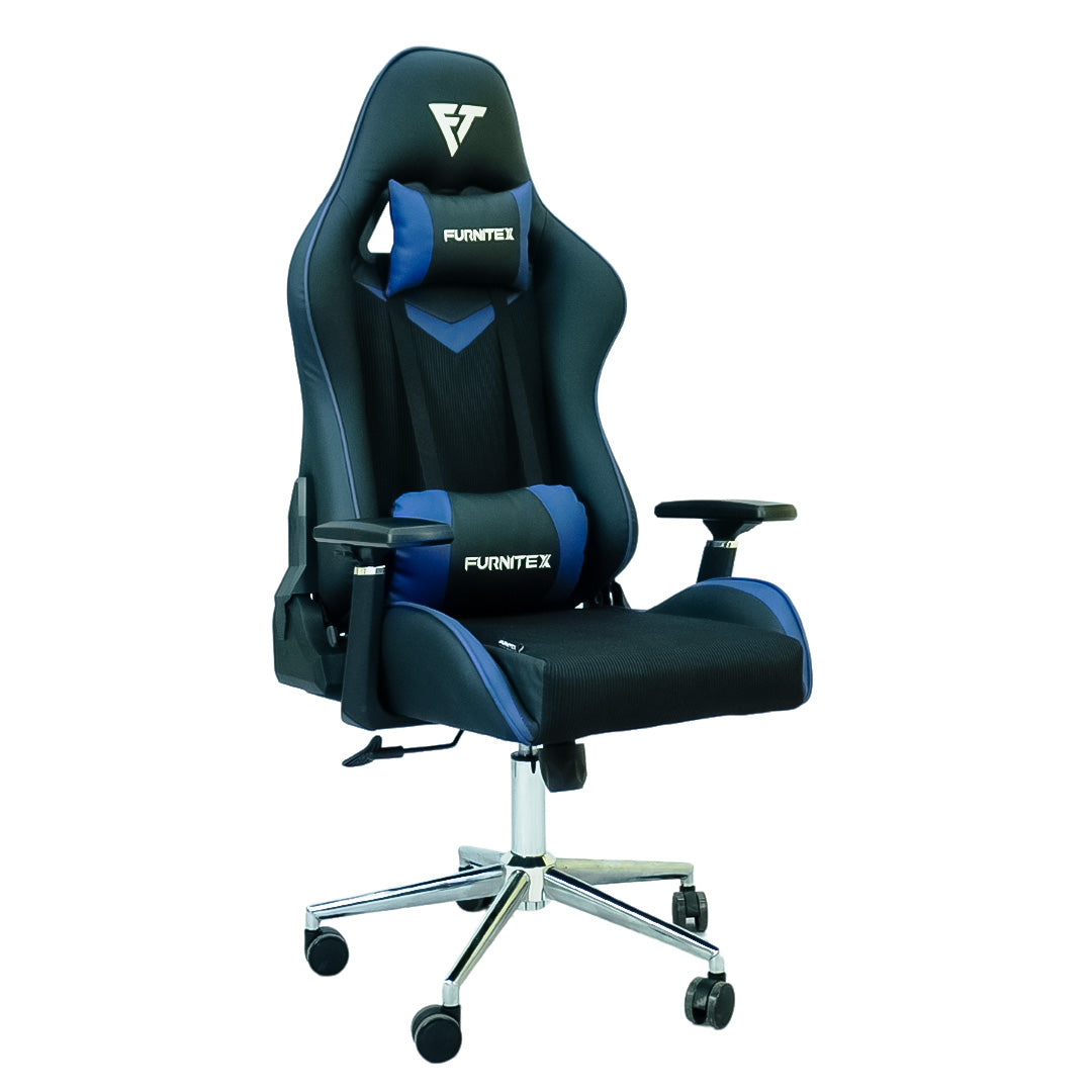 FURNITEX - Gaming Chair with 4D Armrest (FT-G2) Blue Mate