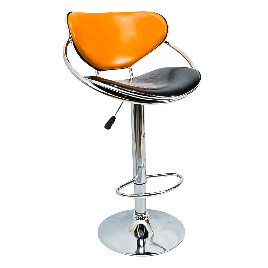 Bar Stool (FT-BL1) Glossy Orange