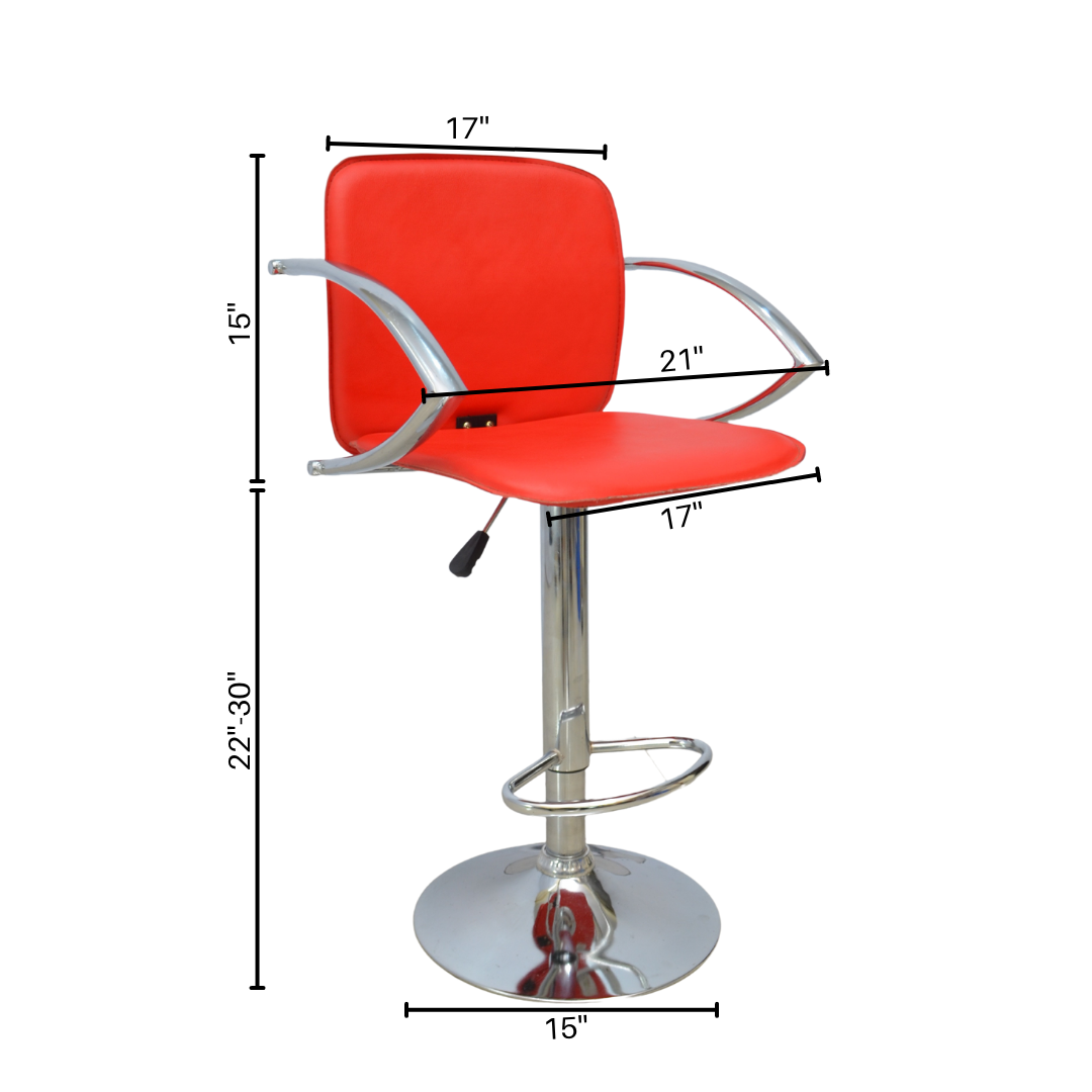 Bar stool ( FT-B214 ) Red