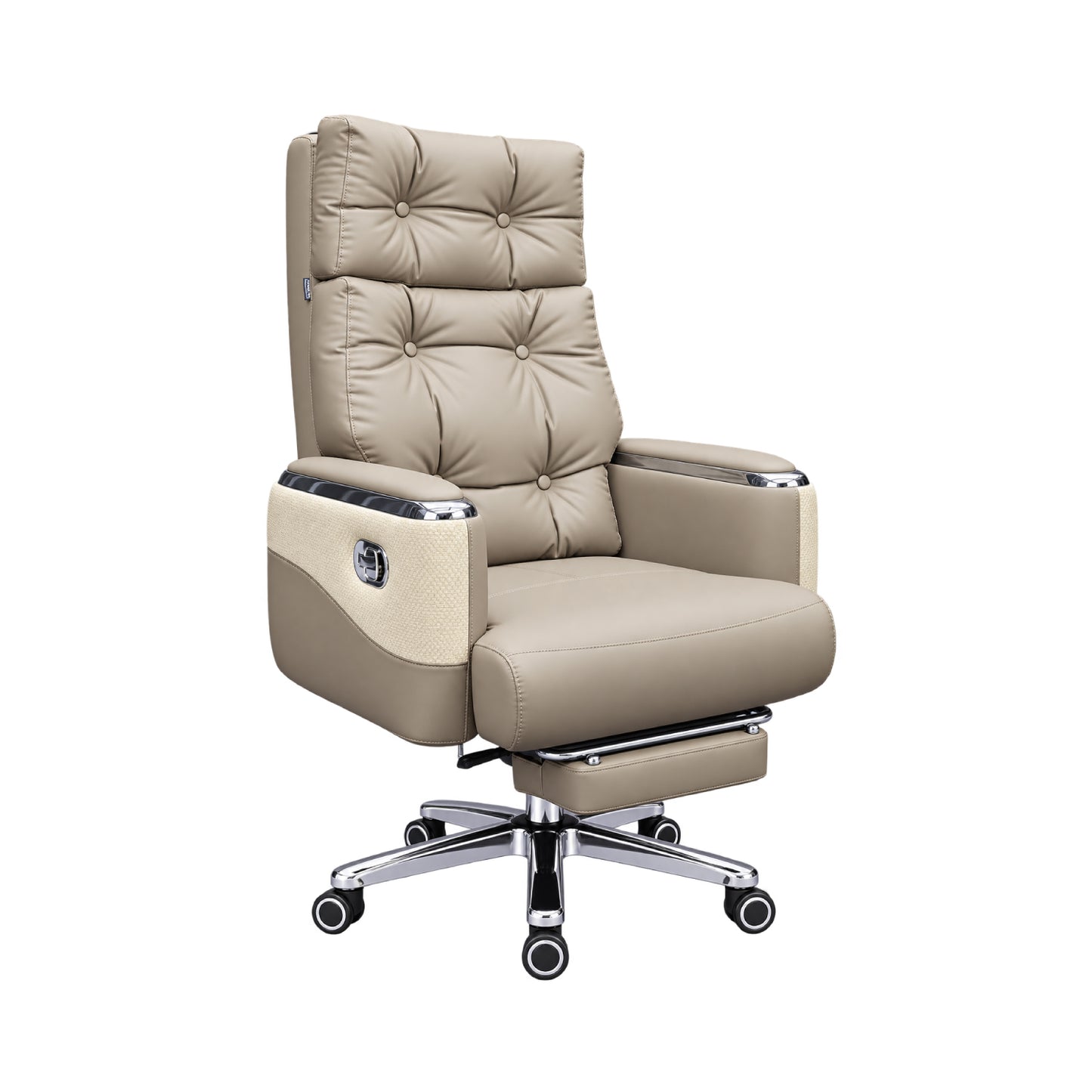 Executive Luxury Boss Chair with Footrest (FT-H0630) Chocolate