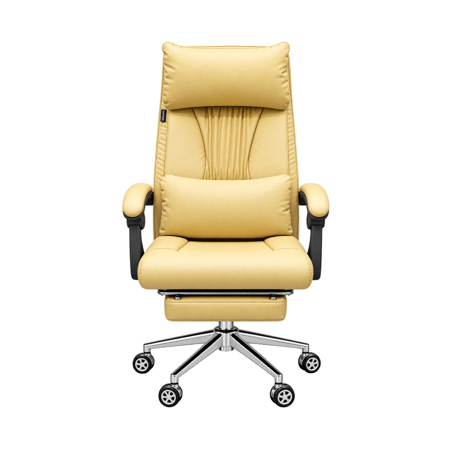 Revolving Office Chair with Footrest and Pillow (FT-HB859) Brown