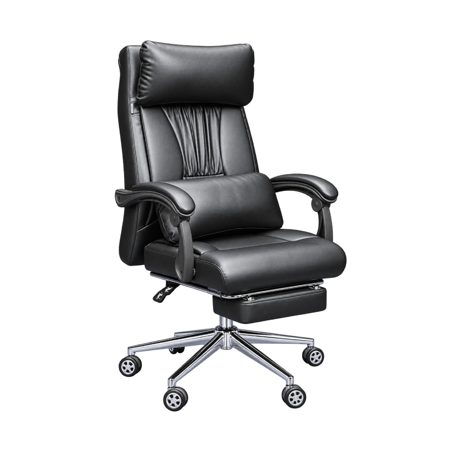 Revolving Office Chair with Footrest and Pillow (FT-HB859) Black