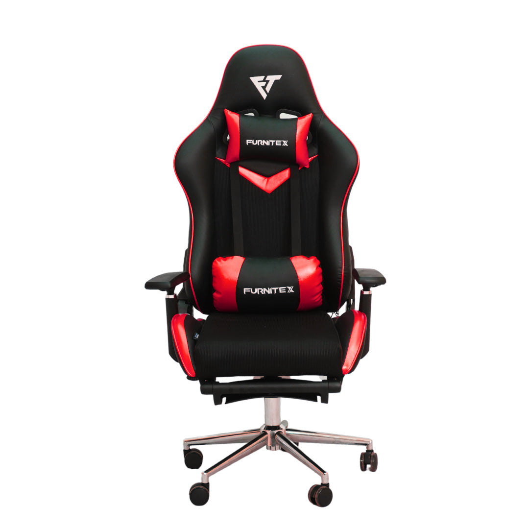 FURNITEX - Gaming Chair with 4D Armrest (FT-G2 PRO) Red