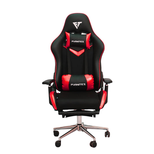 FURNITEX - Gaming Chair with 4D Armrest (FT-G2 PRO) Red