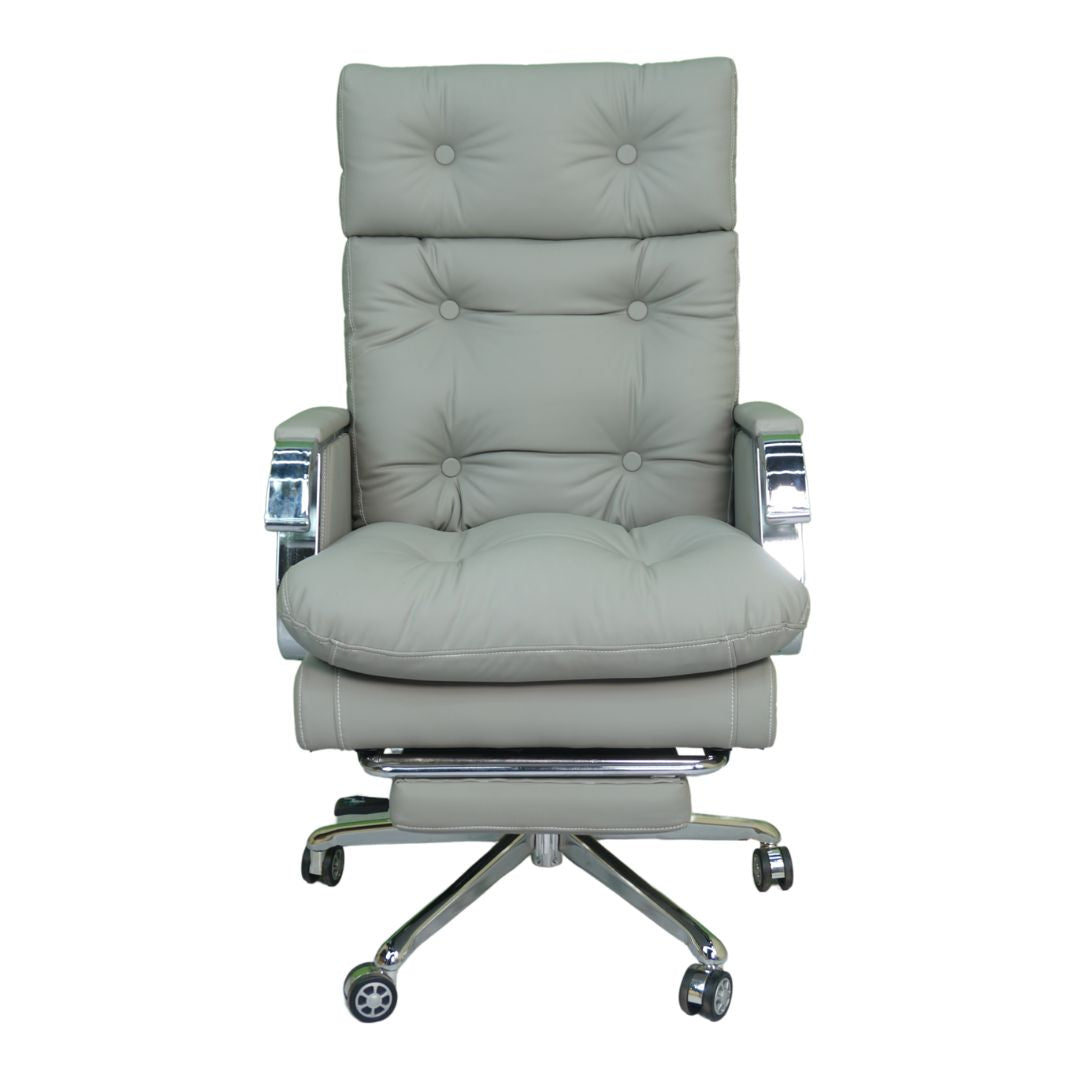 Comfortable Luxury Boss Chair FT-HM09 Pro Gray – Ergonomic Executive Chair by Furnitex Limited