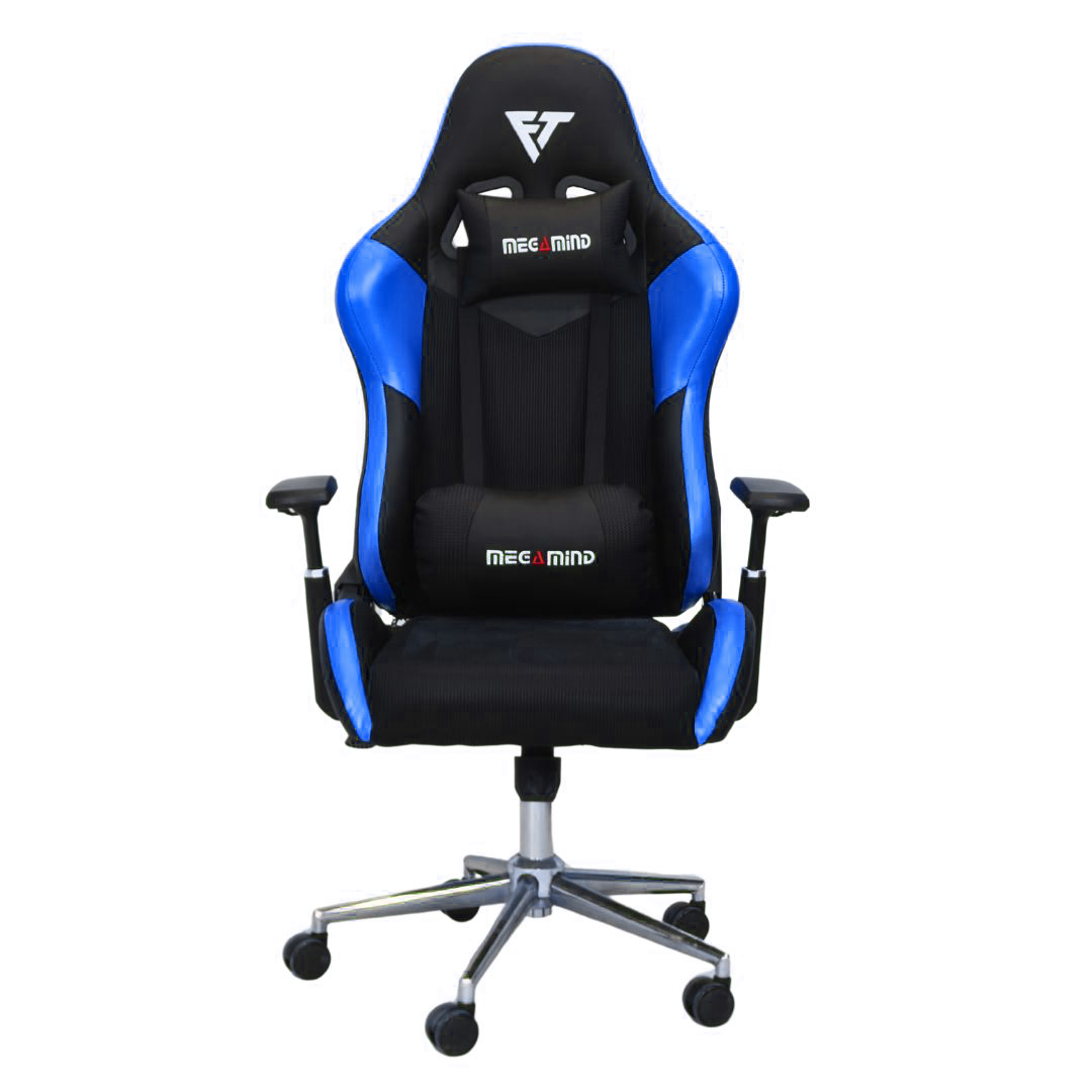 Gaming Chair Megamind with 4D Armrest (FT-G1)Glossy Blue