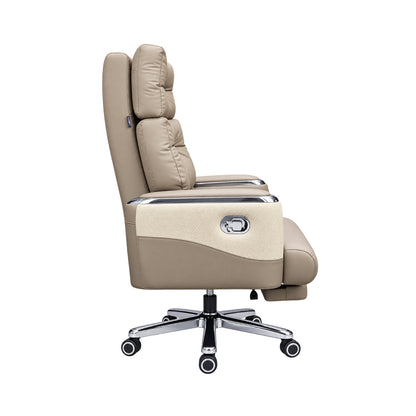 Executive Luxury Boss Chair with Footrest (FT-H0630) Chocolate