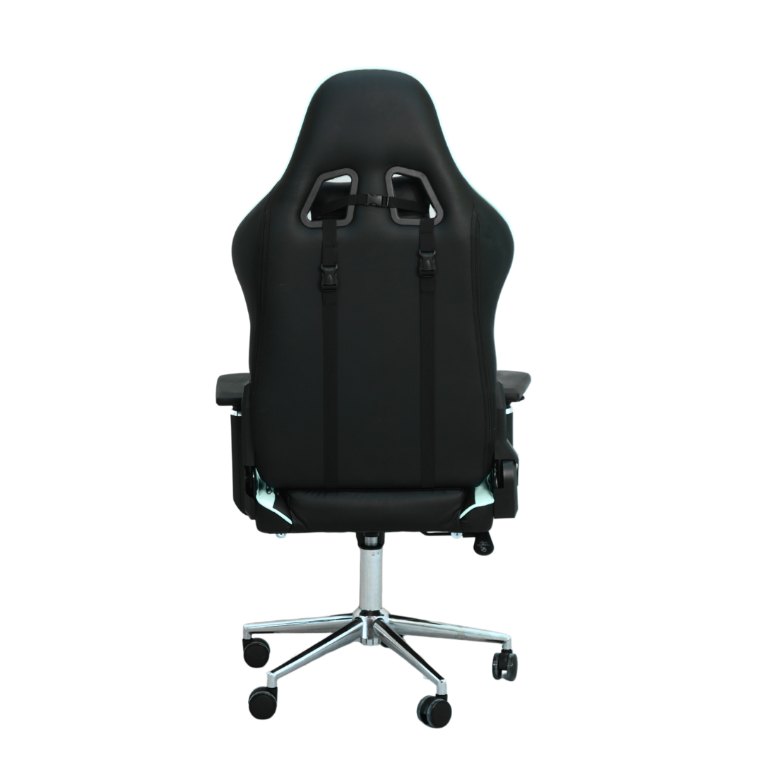 FURNITEX - Gaming Chair with 4D Armrest and Foot Rest (FT-G2 PRO )Glossy Off White - best office chair in bangladesh,  executive chair for office, childs table and chair set, Gaming Chair, Digital Safety Locker, Bar Stool, leather boss chair, Restaurant Chair, Large Antique Wall Mirror -Furnitex Limited