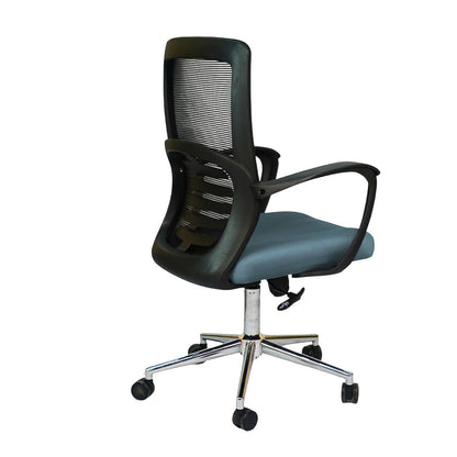 Hydraulic Chair (FT-J166-B) Gray Fabric
