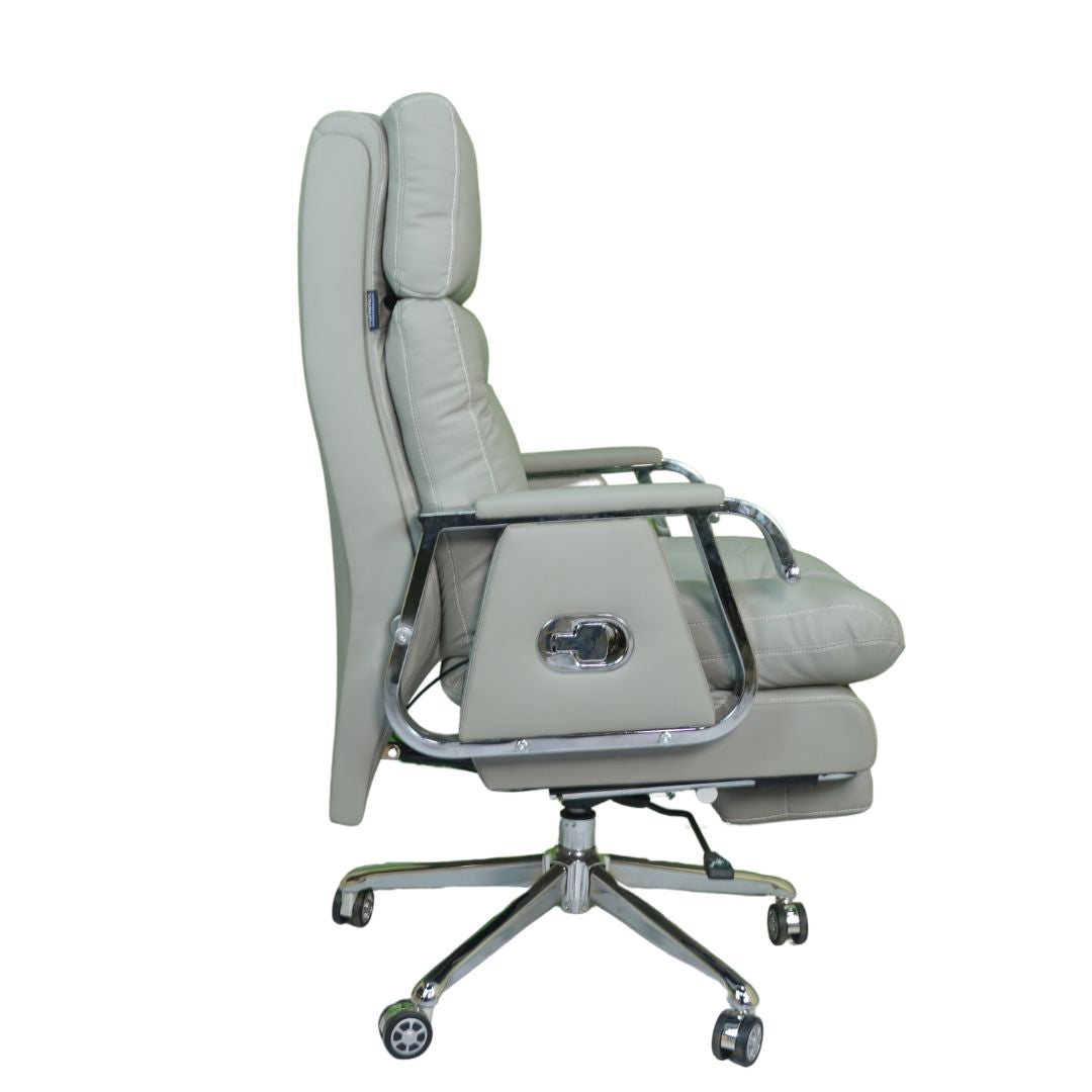 Comfortable Luxury Boss Chair FT-HM09 Pro Gray – Ergonomic Executive Chair by Furnitex Limited
