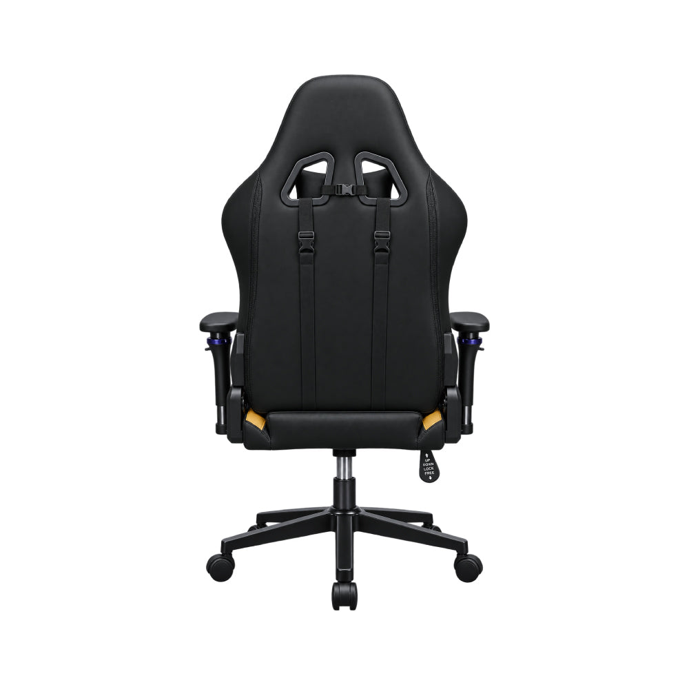 FURNITEX - Gaming Chair with 4D Armrest (FT-Tectonic 001) Gold Black