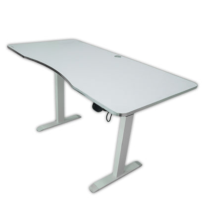 Electric Height-Adjustable Elevating Desk (FT-Y103) White (Large)