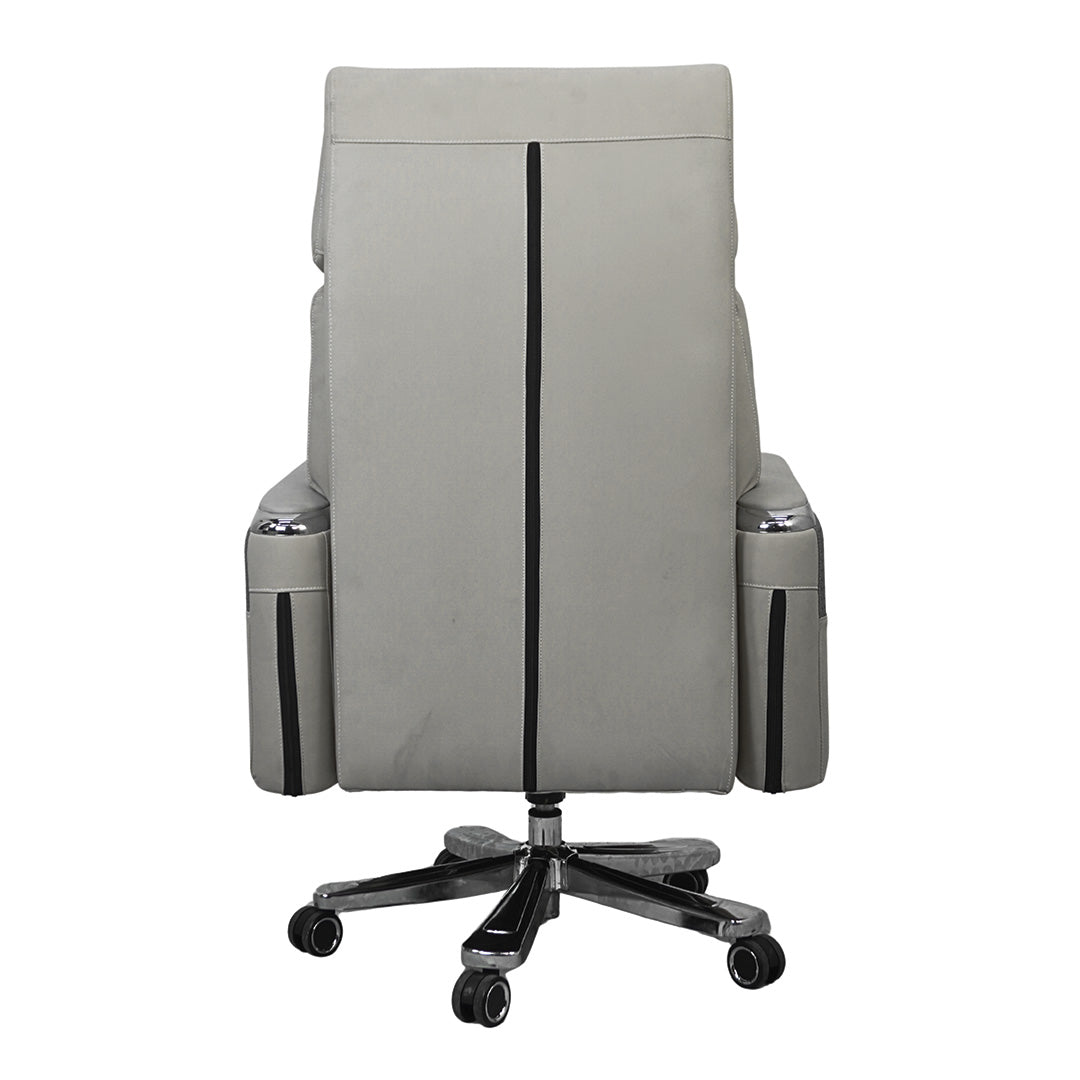 Executive Luxury Boss Chair with Footrest (FT-H0629) Gray