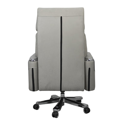 Executive Luxury Boss Chair with Footrest (FT-H0629) Gray