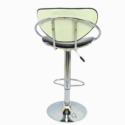 Bar Stool (FT-BL1) Glossy Off White