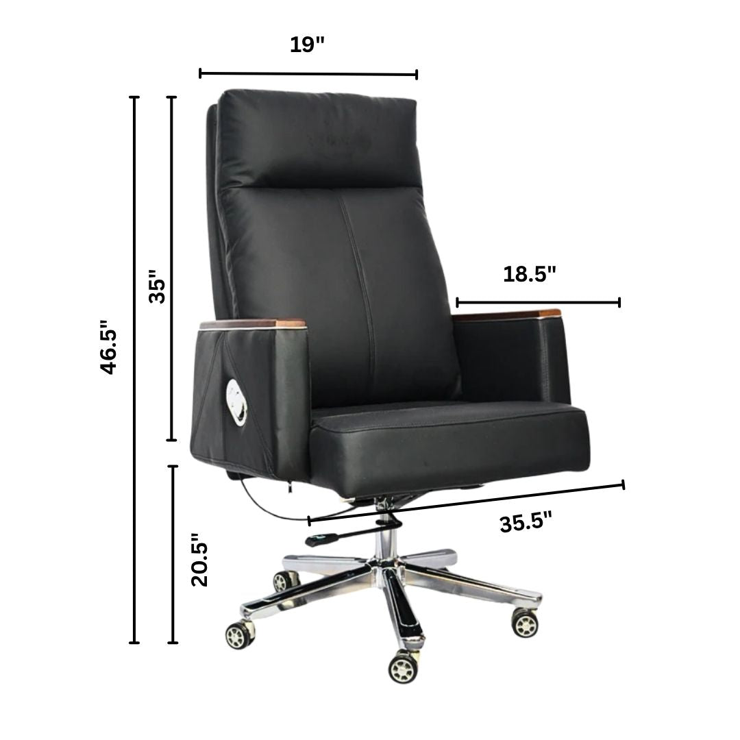 Comfortable Luxury Boss Chair  (FT-H808) Black