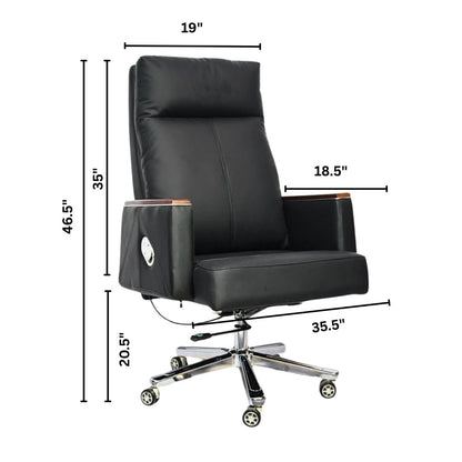 Comfortable Luxury Boss Chair  (FT-H808) Black