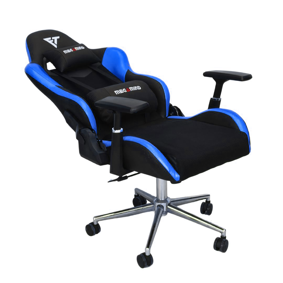 Gaming Chair Megamind with 4D Armrest (FT-G1)Glossy Blue