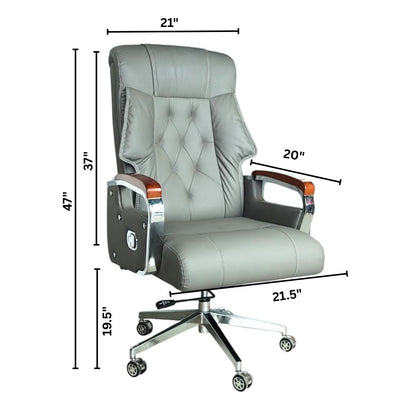 Comfortable Luxury Boss Chair (FT-H186) Gray
