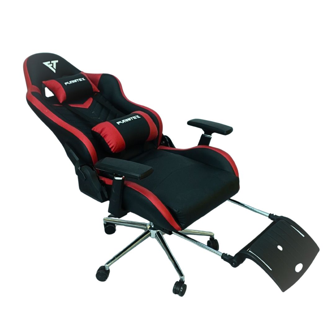 FURNITEX - Gaming Chair with 4D Armrest and Foot Rest (FT-G3 Pro ) Maroon