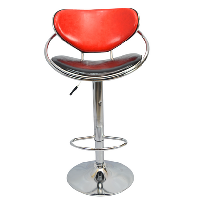 Bar Stool (FT-BL1) Red - best office chair in bangladesh,  executive chair for office, childs table and chair set, Gaming Chair, Digital Safety Locker, Bar Stool, leather boss chair, Restaurant Chair, Large Antique Wall Mirror -Furnitex Limited