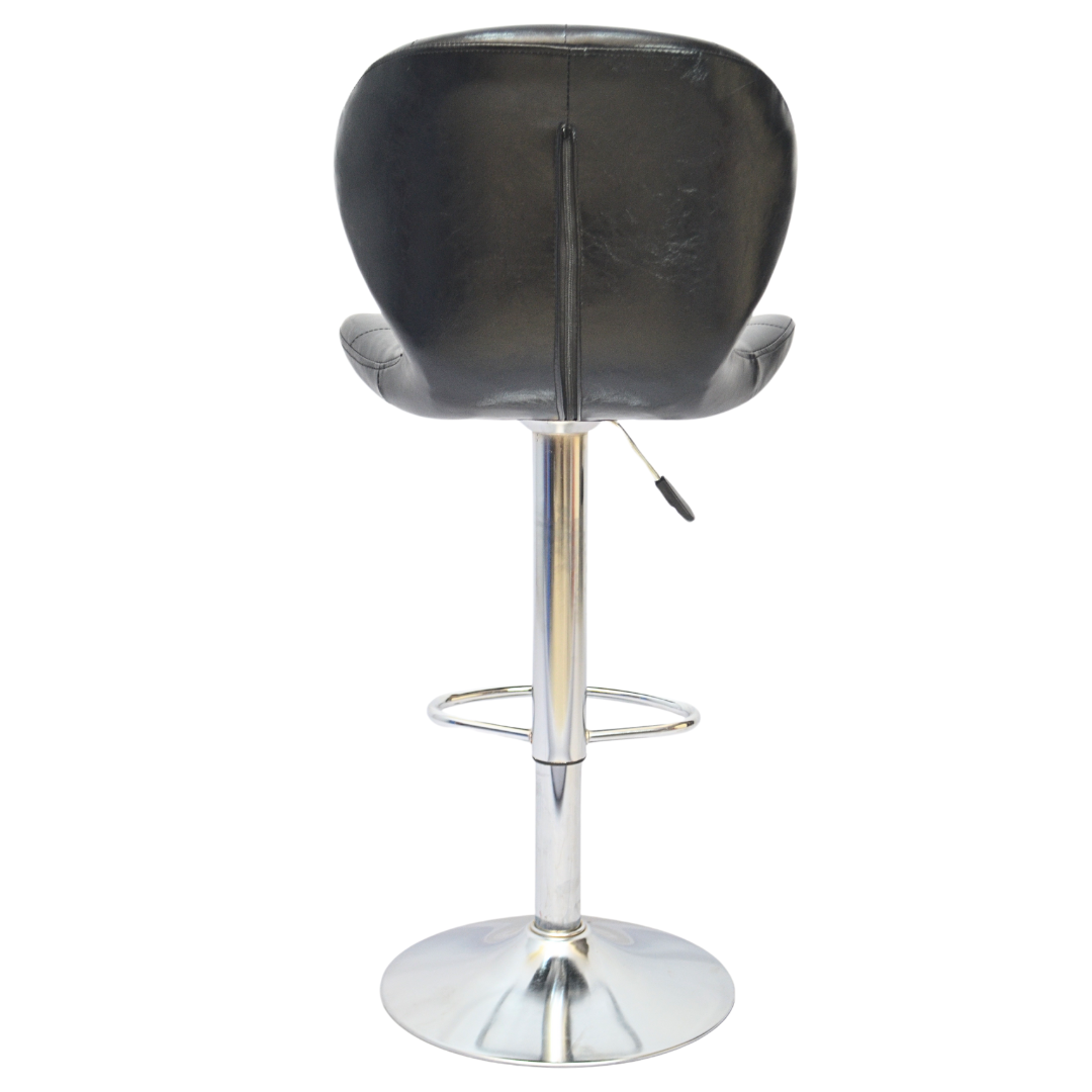 Bar Stool (FT-BS376) Black - best office chair in bangladesh,  executive chair for office, childs table and chair set, Gaming Chair, Digital Safety Locker, Bar Stool, leather boss chair, Restaurant Chair, Large Antique Wall Mirror -Furnitex Limited