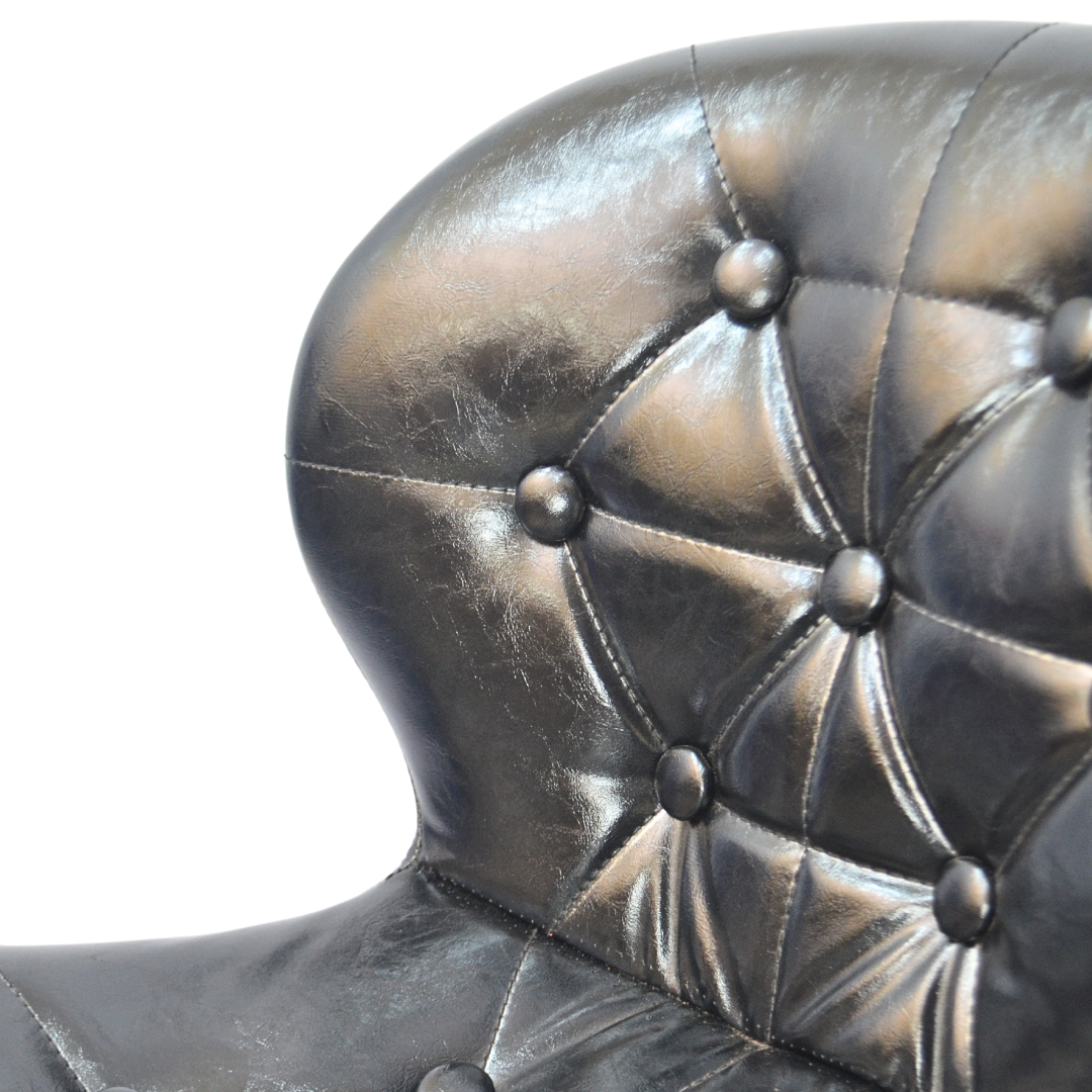 Bar Stool (FT-BS376) Black - best office chair in bangladesh,  executive chair for office, childs table and chair set, Gaming Chair, Digital Safety Locker, Bar Stool, leather boss chair, Restaurant Chair, Large Antique Wall Mirror -Furnitex Limited