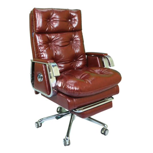 Comfortable Luxury Boss Chair FT-HM09 Pro Chocolate – Ergonomic Executive Office Chair by Furnitex Limited