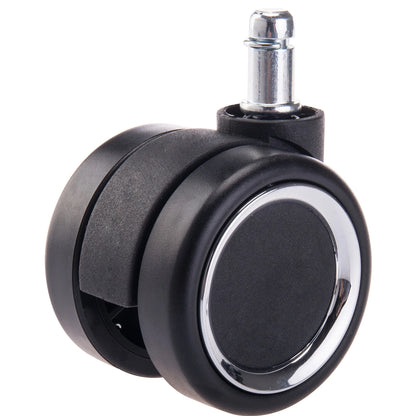 Caster Wheels for High Lever Office Chair 60mm PU Soft Noise Free x5 - best office chair in bangladesh,  executive chair for office, childs table and chair set, Gaming Chair, Digital Safety Locker, Bar Stool, leather boss chair, Restaurant Chair, Large Antique Wall Mirror -Furnitex Limited